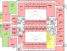 02 этаж - 293 м<sup>2</sup>